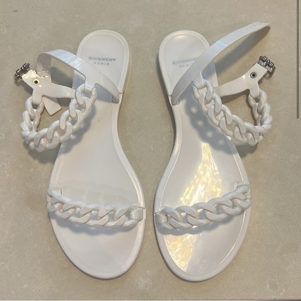 Givenchy Jelly Chain Sandals